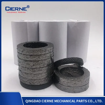 Joints de gros Graphite Filler PTFE Emballage en fibre de carbone